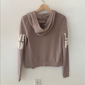 Love Pink Zip Up Hoodie